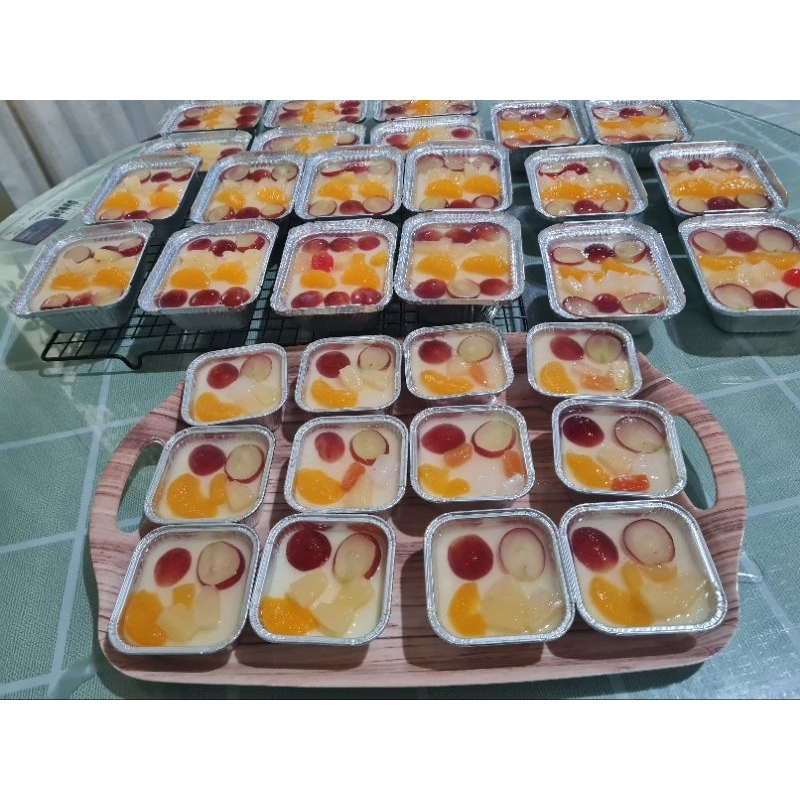 

Puding Buah Buttermilk+ Vla Vanila