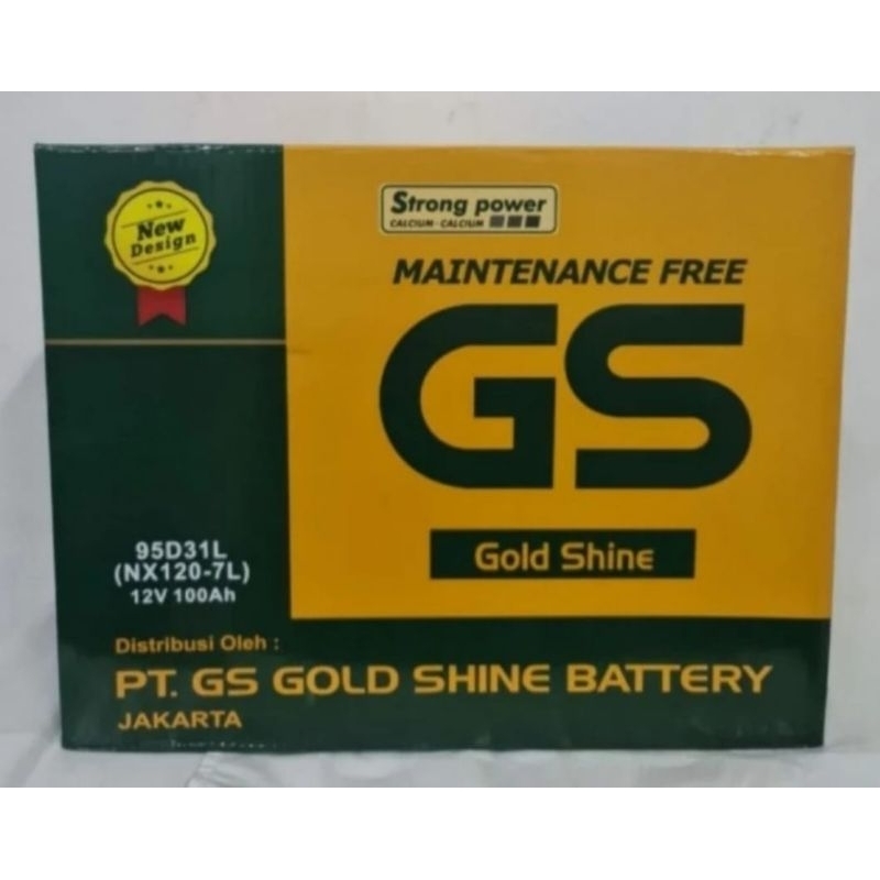 GS Gold Shine MF 95D31L NX120 7L