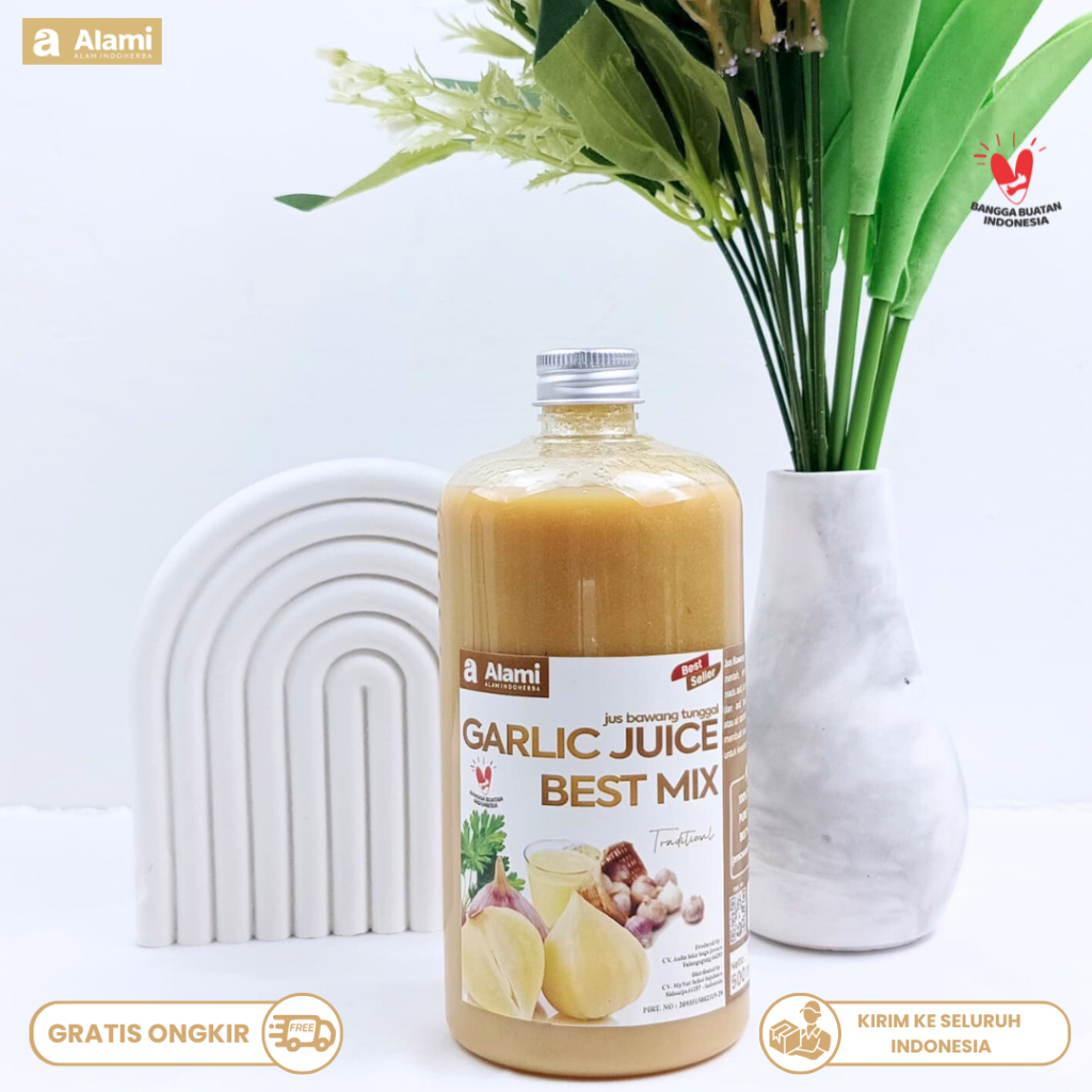 

ALAMI JUS BAWANG JUS GARLIC 500 ML PLUS LEMON CUKA APEL MADU DAN JAHE 100% ORIGINAL