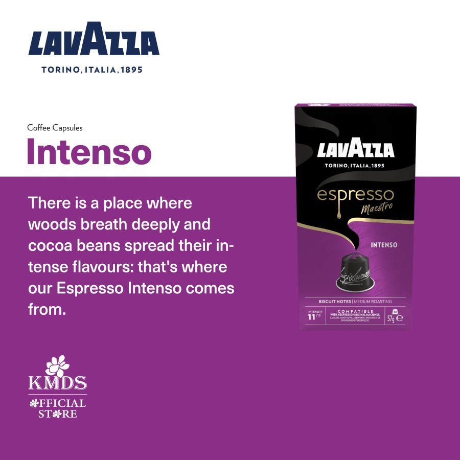 

Lavazza Coffee Capsules Espresso Intenso