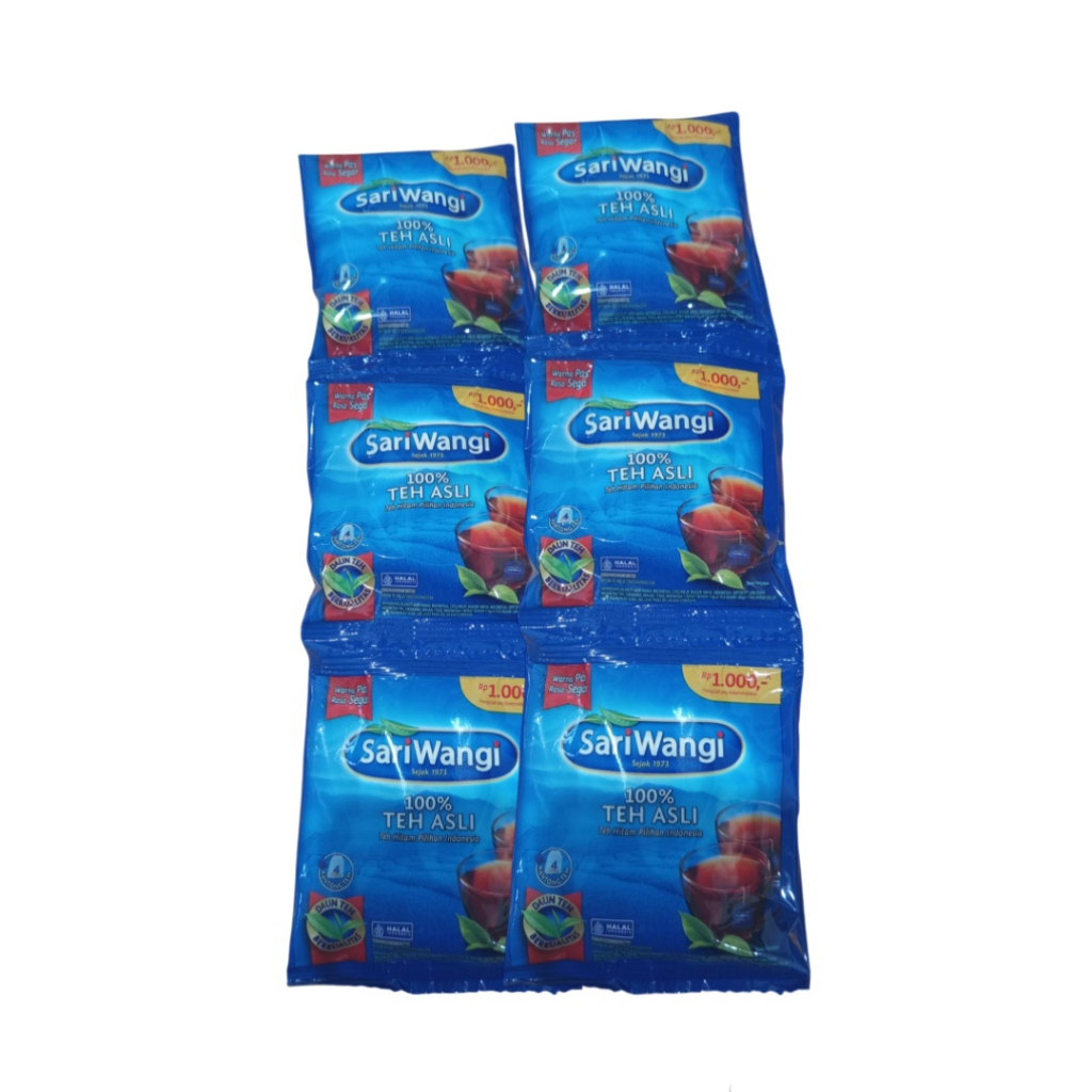

Teh Sariwangi Teh Hitam Khas Indonesia1 Rtg Isi 6 Sachet