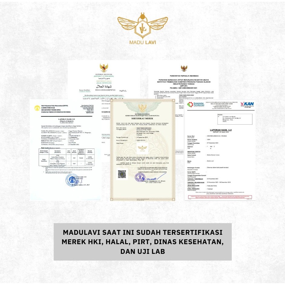 

Ygshop17 Madu Lavi Murni 100Gram Madu Asli Nektar Randu 100% Alami Pure Raw Honey