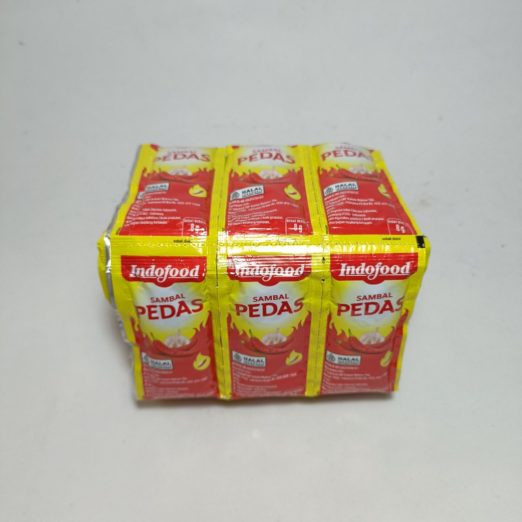 

Saos Indofood Peda Saset 1 Plek Isi 36pc