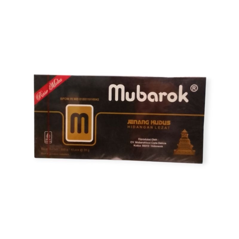 

Paket Jenang Mubarok 1 Box Isi 40 Pcs Berat 800 Gram Jajan Khas Kudus