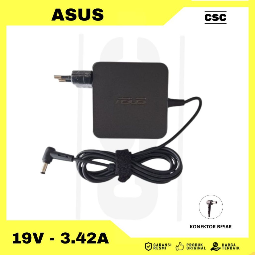 Adaptor Charger Laptop Asus X555 X555L X555LA X555LB X555LF X555LD 65W NEW