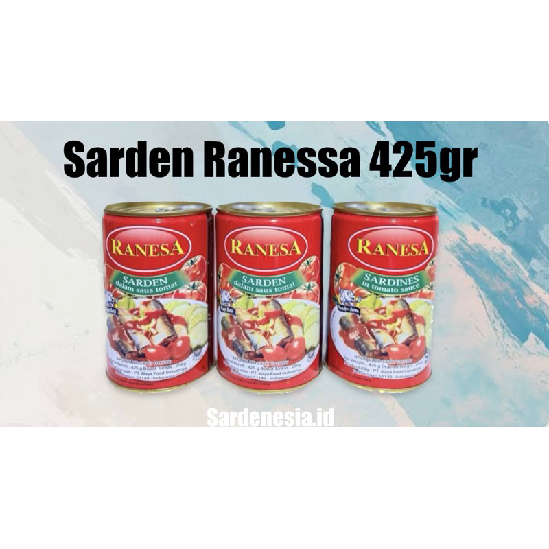 

Sarden Kaleng Ranesa 425gr