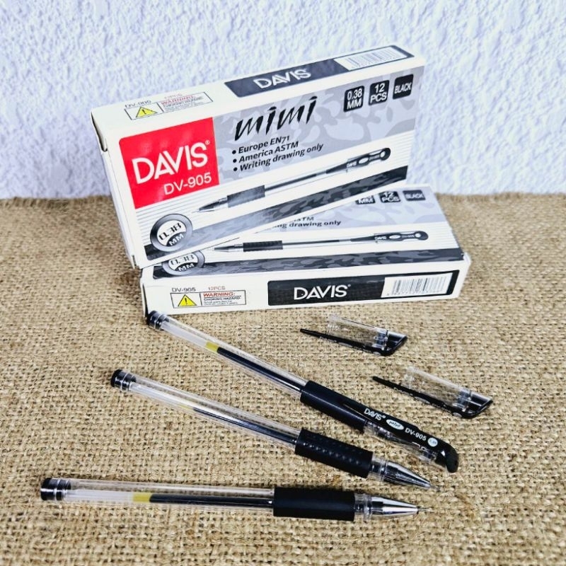 

Pulpen Gel mimi davis/Pulpen Mimi Gel davis Pen 0,5 12 pcs
