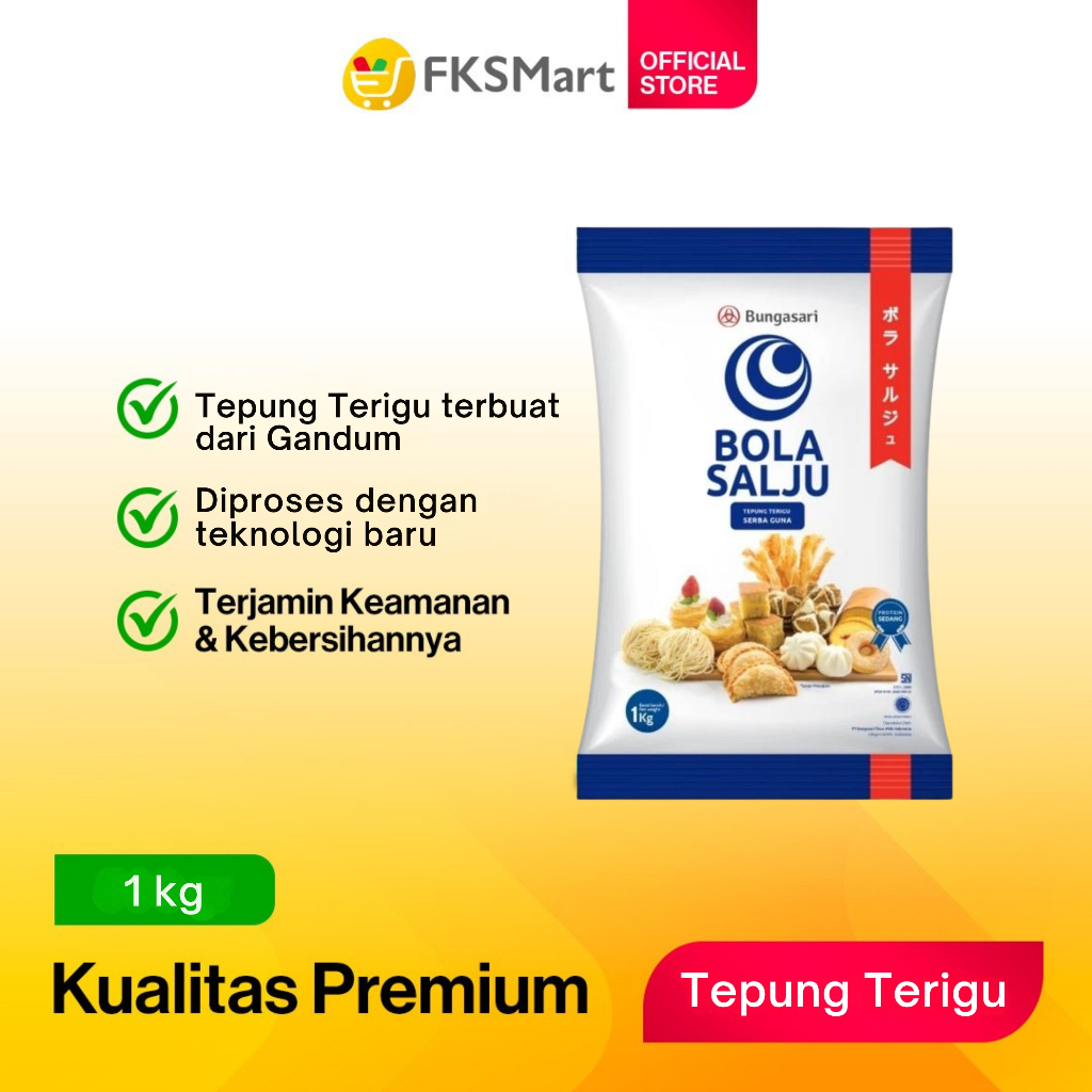 

BOLA Salju Tepung Terigu 1 kg