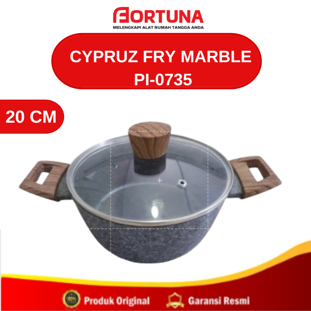 Cyprus Panci marble PI-0735 20cm