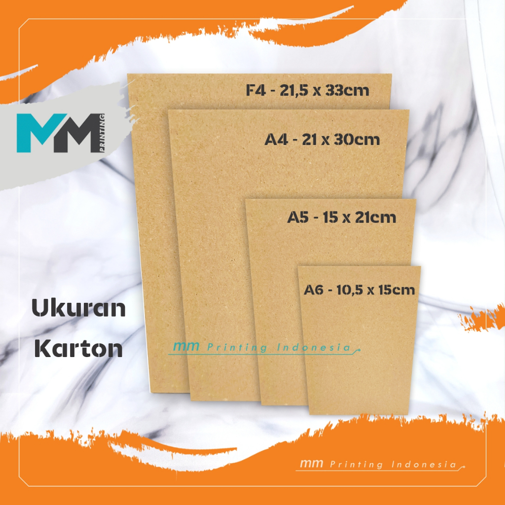 [isi 6pcs][F4/A4] Yellow Board 40/Karton tebal 40/Karton Hard board/Karton Hard cover