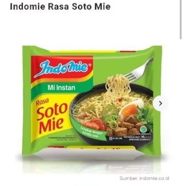 

Indomie soto mie kuah