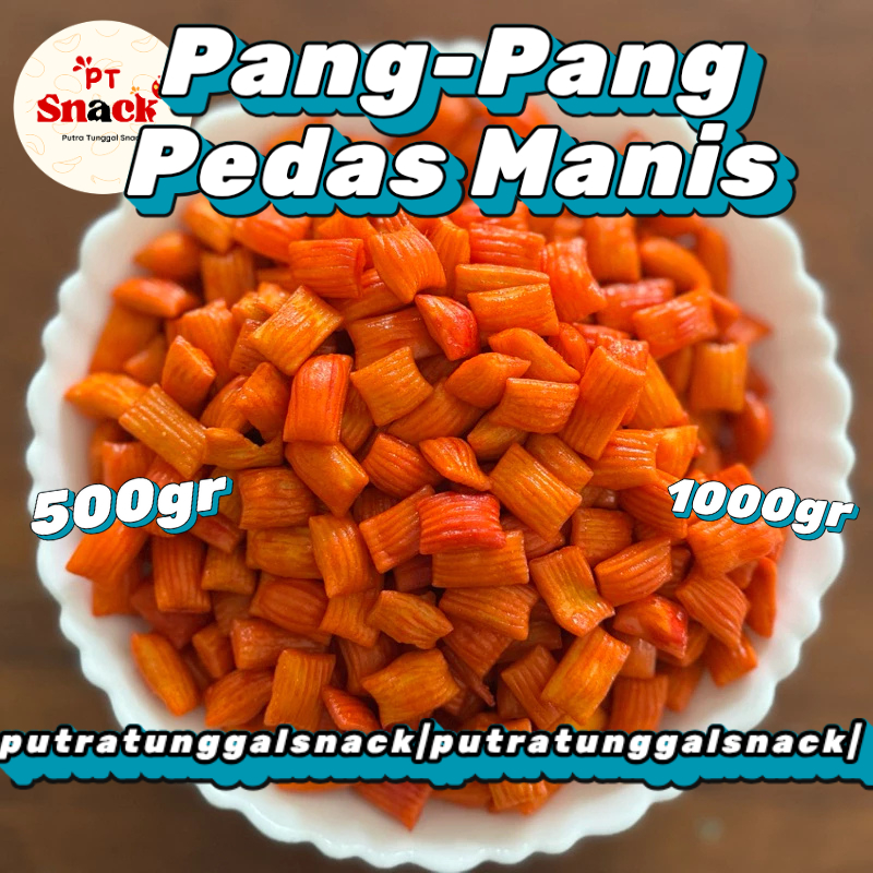 

Pang Pang Pedas Manis 500gr Cemilan Kiloan