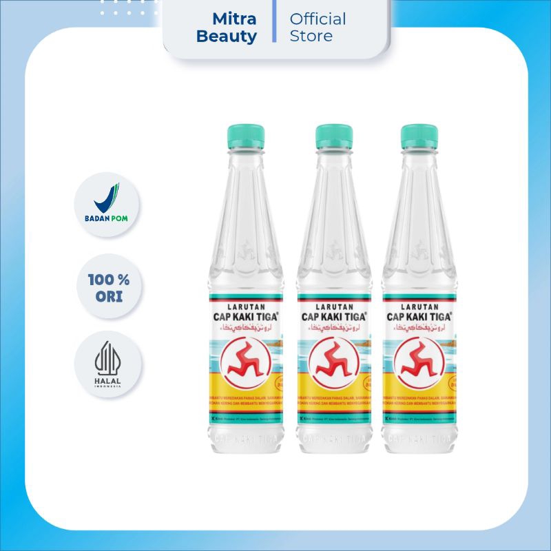 

Larutan Cap Kaki Tiga 200 ml 500 ml