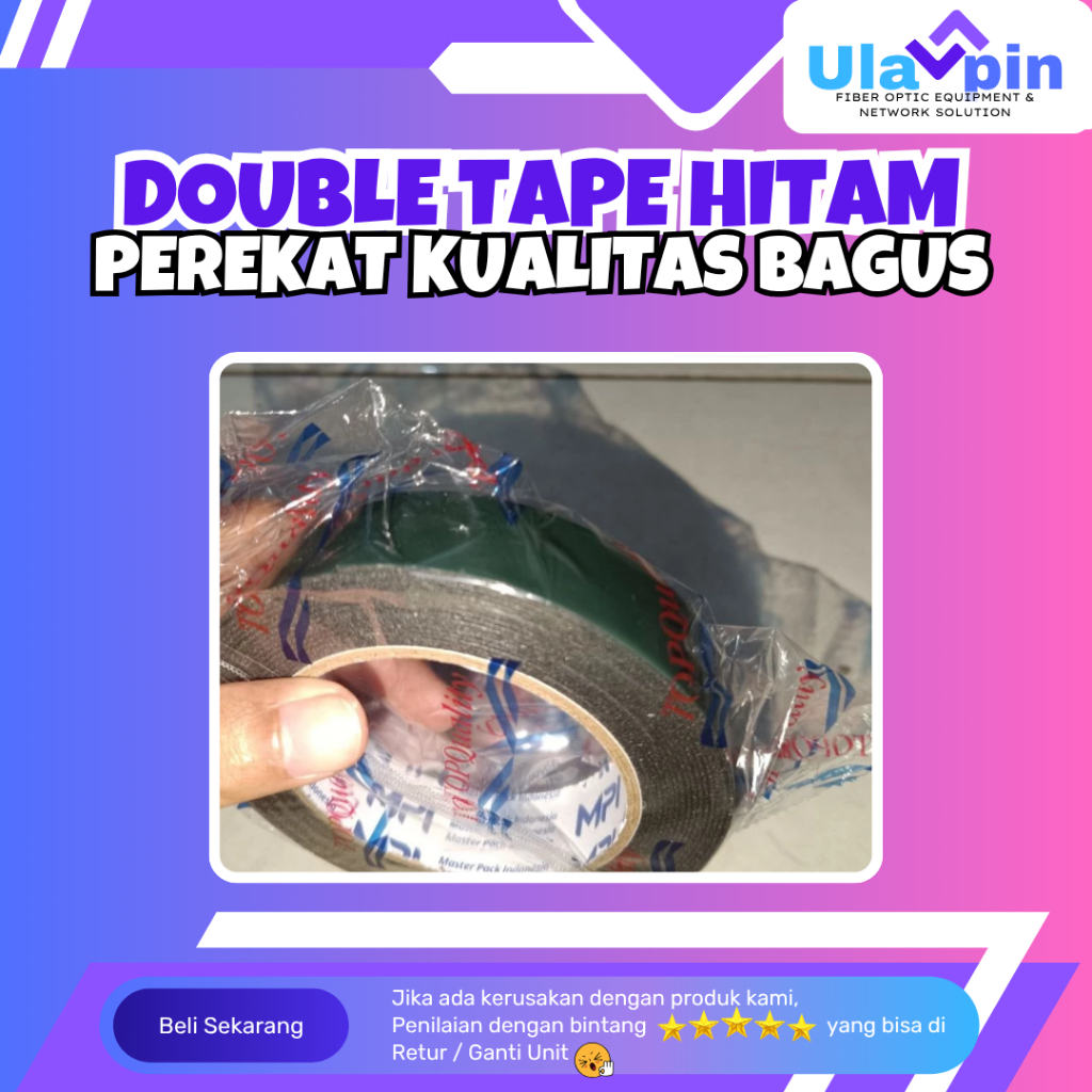 

Double Tape Hitam Perekat