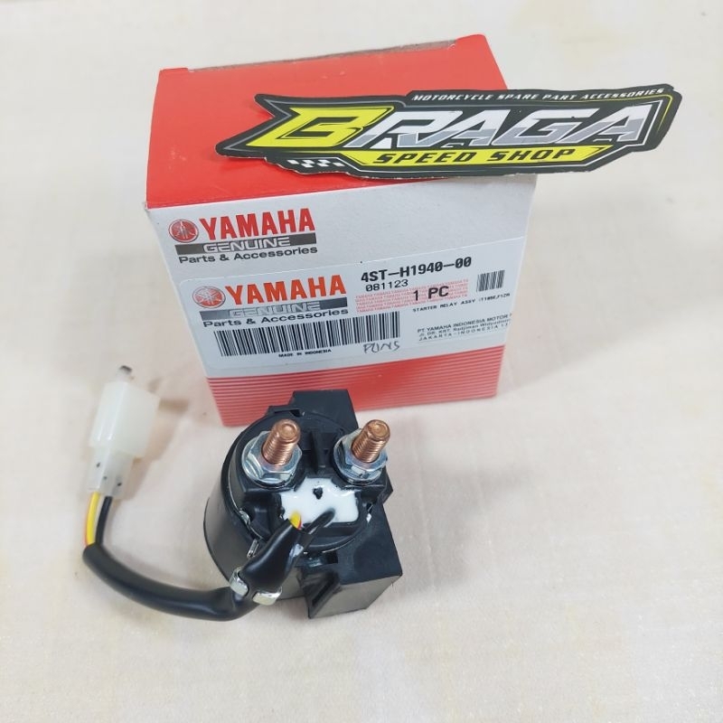 Bendik Swit Switch Relay Stater Scorpio / Scorpio Z ASLI ORIGINAL YAMAHA 4ST-H1940-00