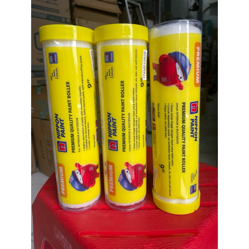 Reffil Kuas Rol Cat Tembok Premium / Kuas Roll Nippon Paint / Paint Roller