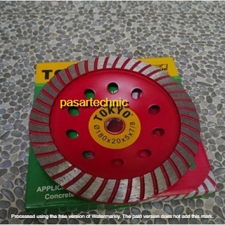 Piringan Mata Diamond Cup Wheel 7 inch Mata Gerinda Poles Beton Granit 7" TOKYO