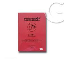 

Gramedia Batam - Concorde Kertas 80212 A4 90gr Merah