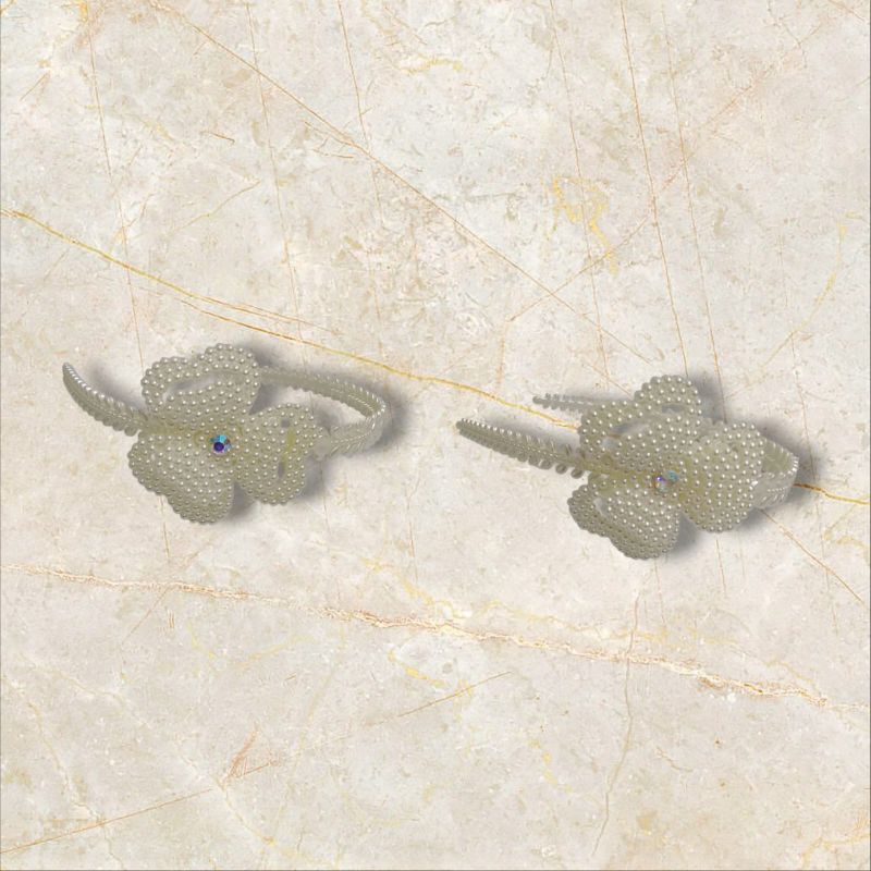 Bando mutiara model bunga besar (BAN 16)