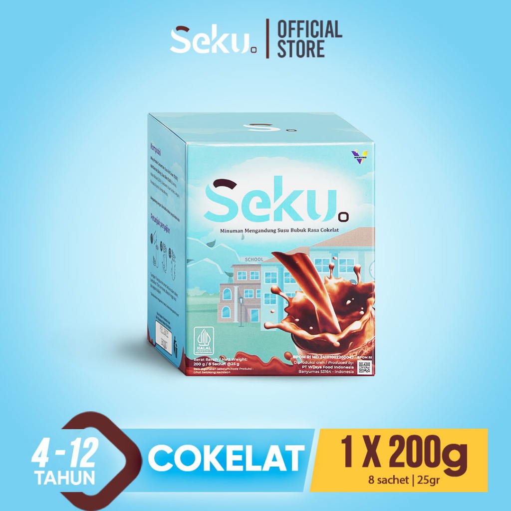 

wadistroalip Seku - Susu SEKU 25gr 1 Box Isi 8 Sachet