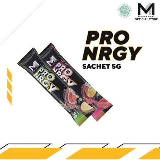MUSCLE FIRST Pro NRGY 1 Sachet - Pre Workout Energy Suplemen Fitness Pro Energy