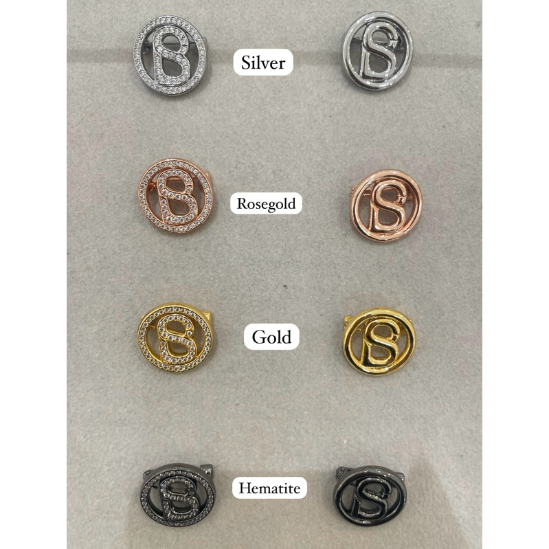 ROUND PIN BROOCH PACKAGE || BUTTONSCARVES