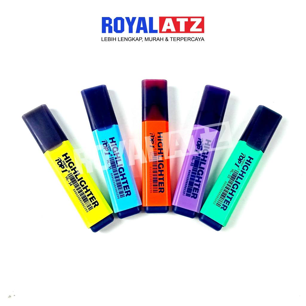 

Highlighter / Stabilo / Penanda Berwarna Pop1