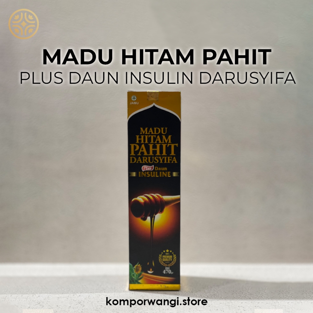 

Madu Hitam Pahit Plus Daun Insulin Darusyifa