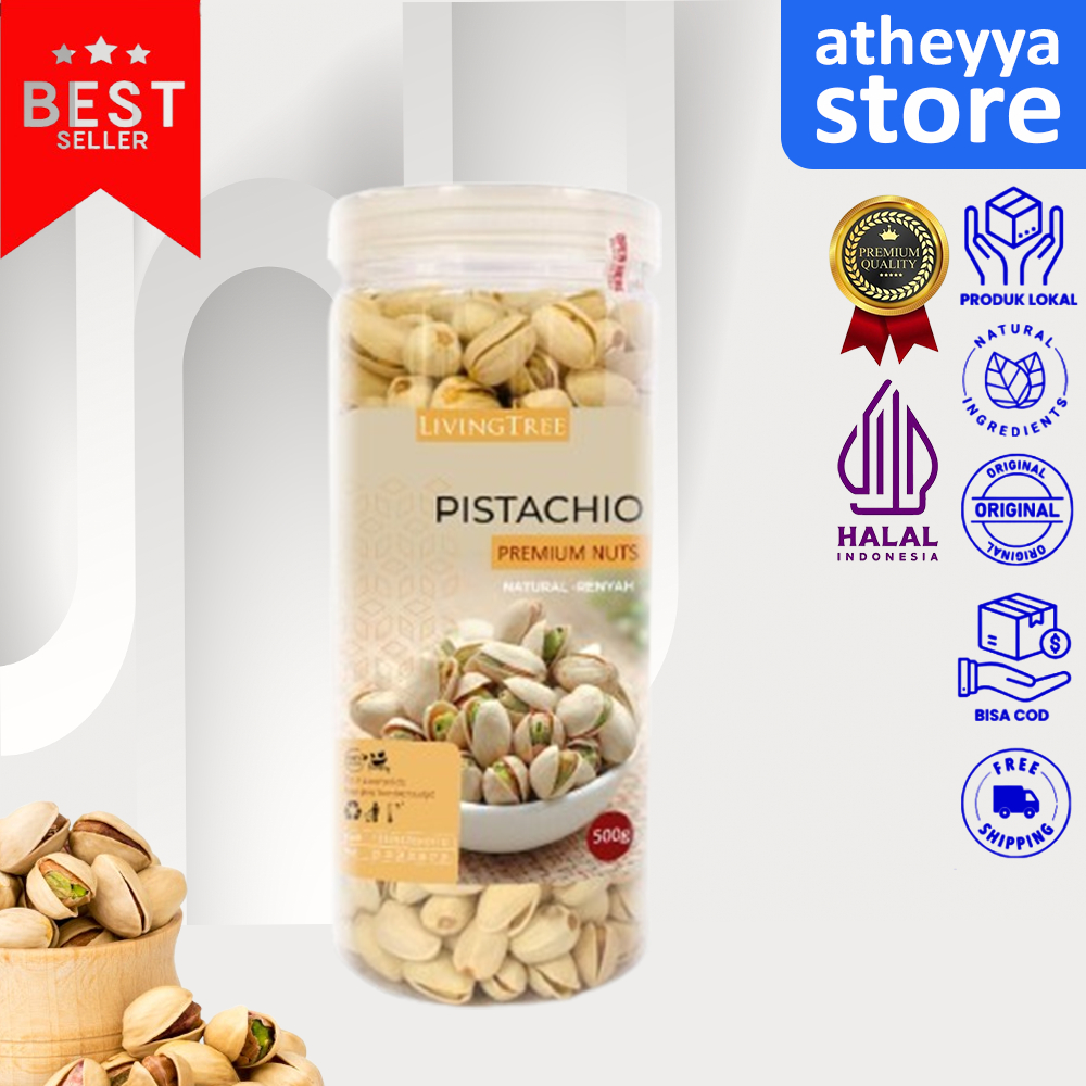 

Kacang Pistachio Fustuk 500gr Khas Arab Kaya Akan Manfaat Almond Mede Untuk Oleh-oleh Haji & Umroh
