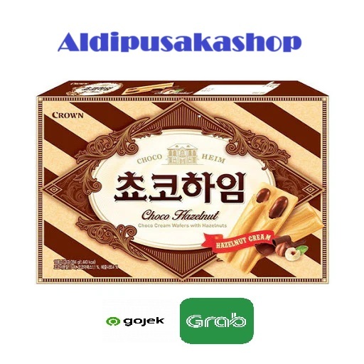 

Crown Choco Heim 142g - Biskuit Isi Coklat Made In Korea