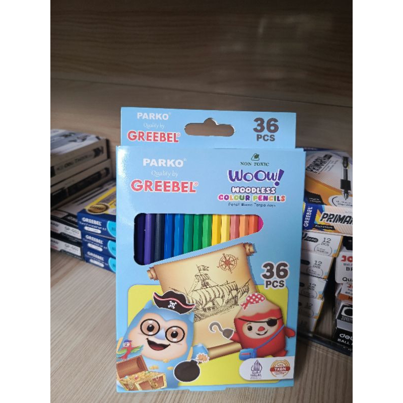 

Pensil Warna Greebel Parko set 36 warna