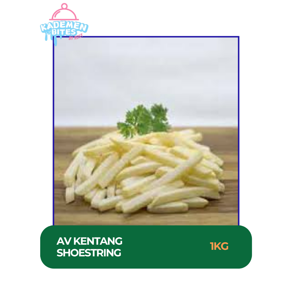

Kentang Goreng French Fries Shoestring Cut 1 kg