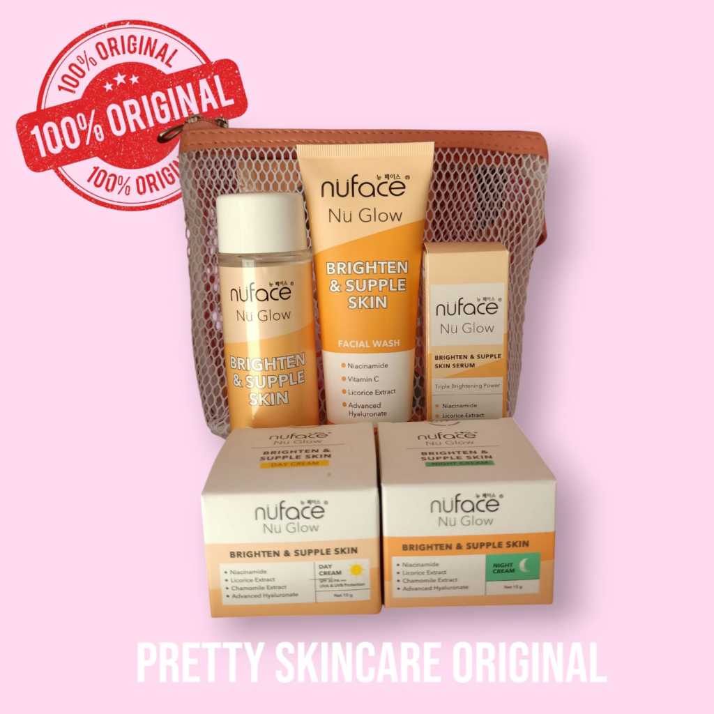 SKINCARE NUFACE/PAKET SKINCARE NUFACE BRIGHTEN/NUFACE GLOW