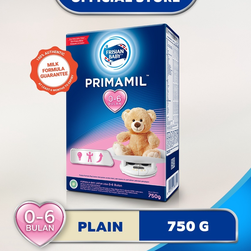 Frisian Flag Baby Primamil 360 gr 750 gr Susu Formula Bayi Tahap 1 (0-6 bln) & Tahap 2 (6-12 Bln)