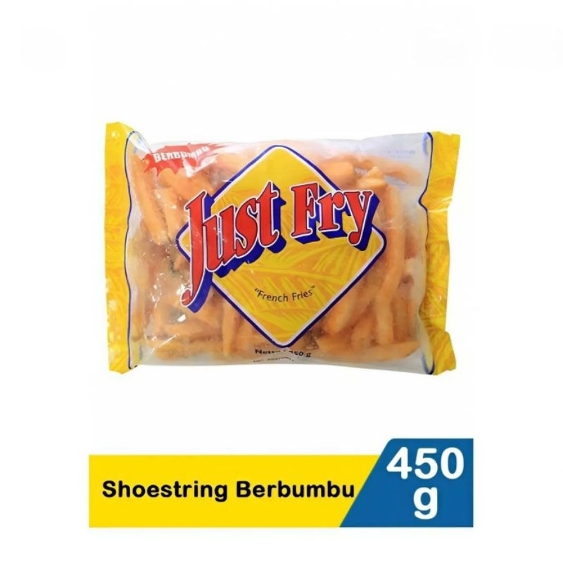 

Just Fry Shoestring Berbumbu 450G