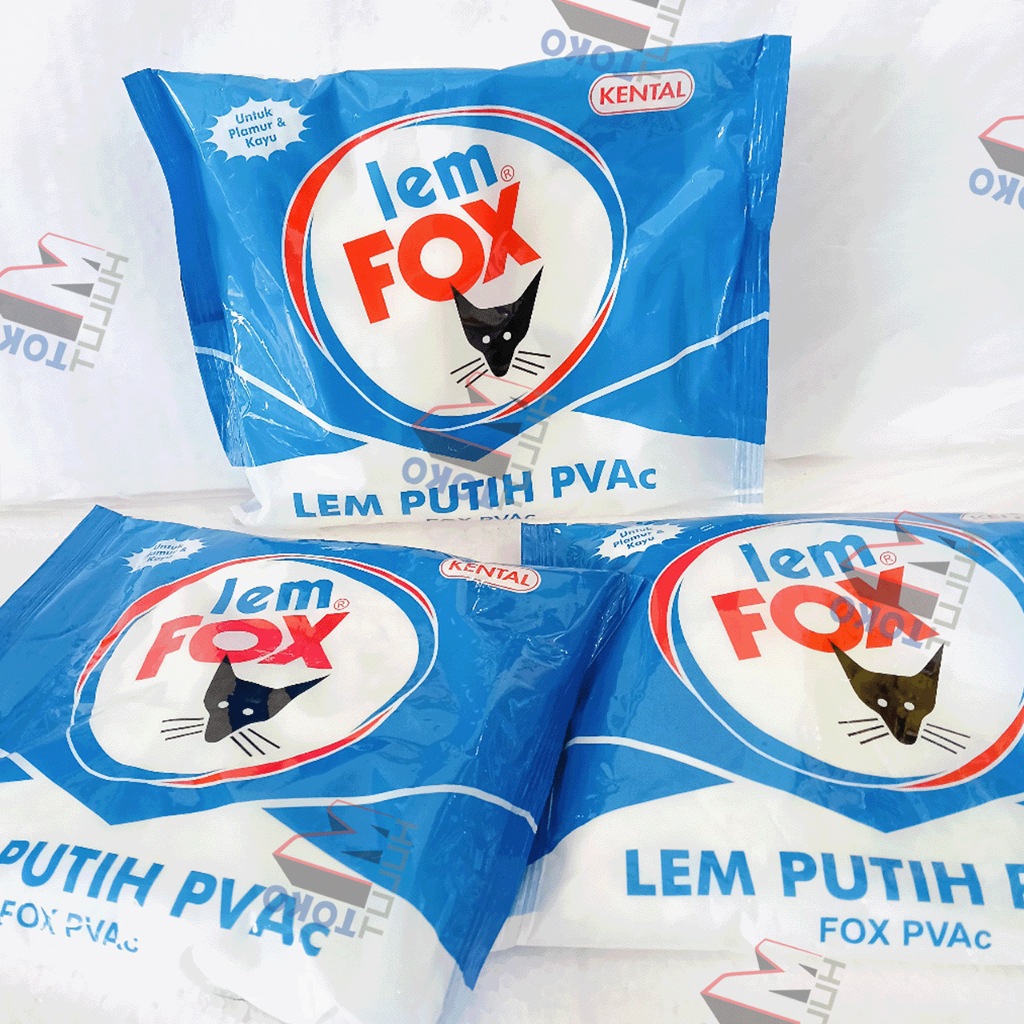 

Lem Putih Fox Putih PVAC / Lem Serbaguna