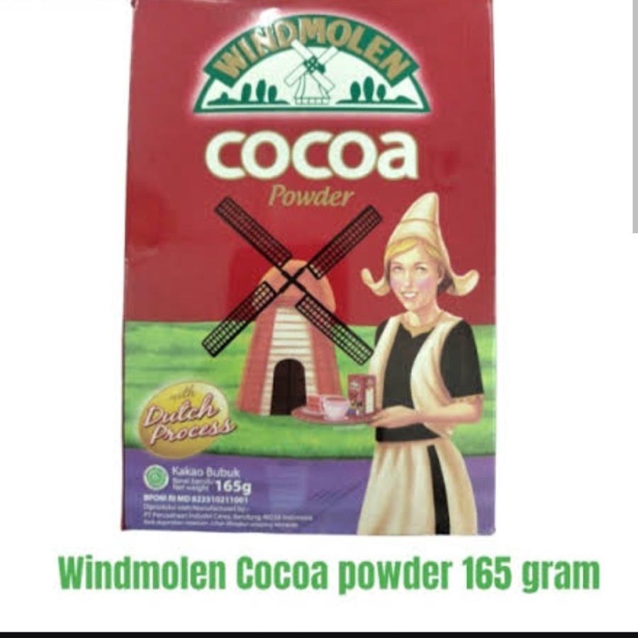 

Coklat bubuk (COCOA POWDER ) Windmolen uk 165Gram