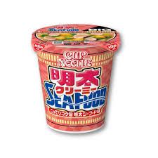 

Nissin Big Cup Mentaiko Creamy Seafood Ramen Instant Noodles Instan Noodle Mie Mi