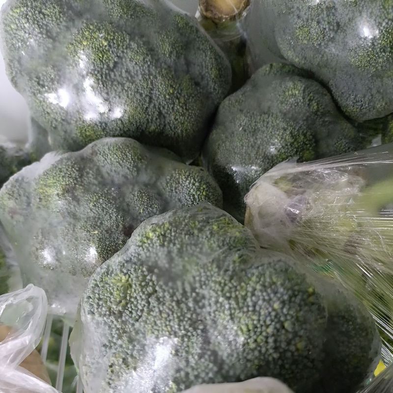 

brokoli import 1 bonggol berat 300-400 gram
