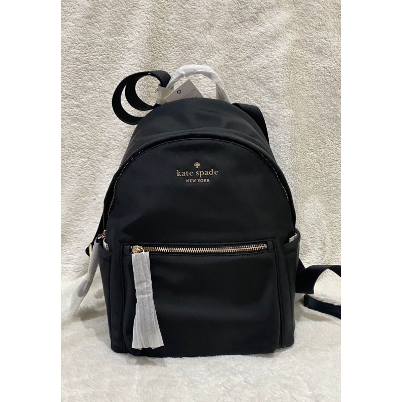 Kate spade chelsea medium backpack black