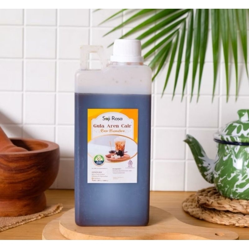 

Brown sugar premium cair/brown sugar liquid/gula aren cair/gula merah cair 1kg