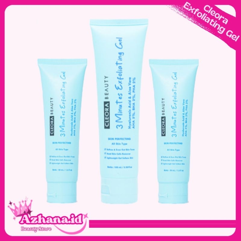 CLEORA 3 MINUTES EXFOLIATING GEL CLEORA BEAUTY EXFO