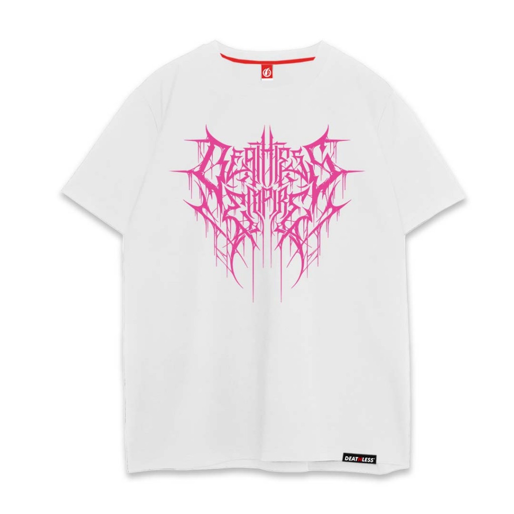 DEATHLESS KAOS | ABADDON | PUTIH | DARKNESS SERIES Baju Tshirt