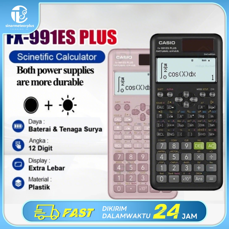 

Kalkulator Scientific Casio ilmiah FX-991EX/991ES-Plus Kalkulator Casio Scientific Calculator Casio Scientific