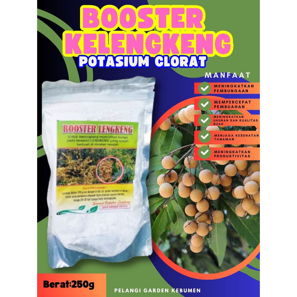 PROMO  Booster Buah Kelengkeng Potasium, Booster Buah Kelengkeng Pingpong, Booster Buah Kelengkeng P