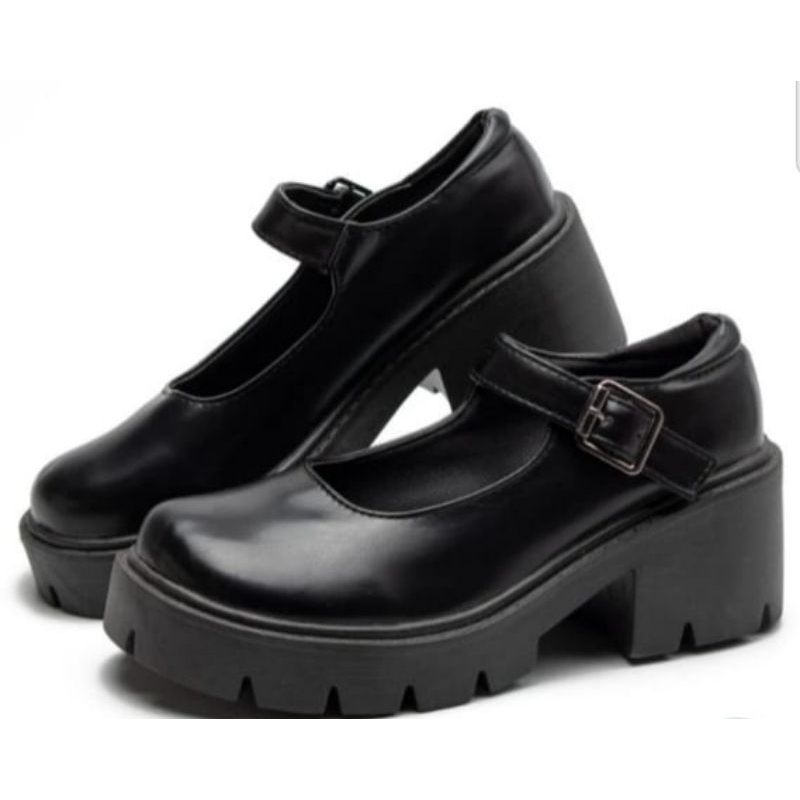 JustLook Jeongyeon Sepatu Docmart Wanita Shoes Korea