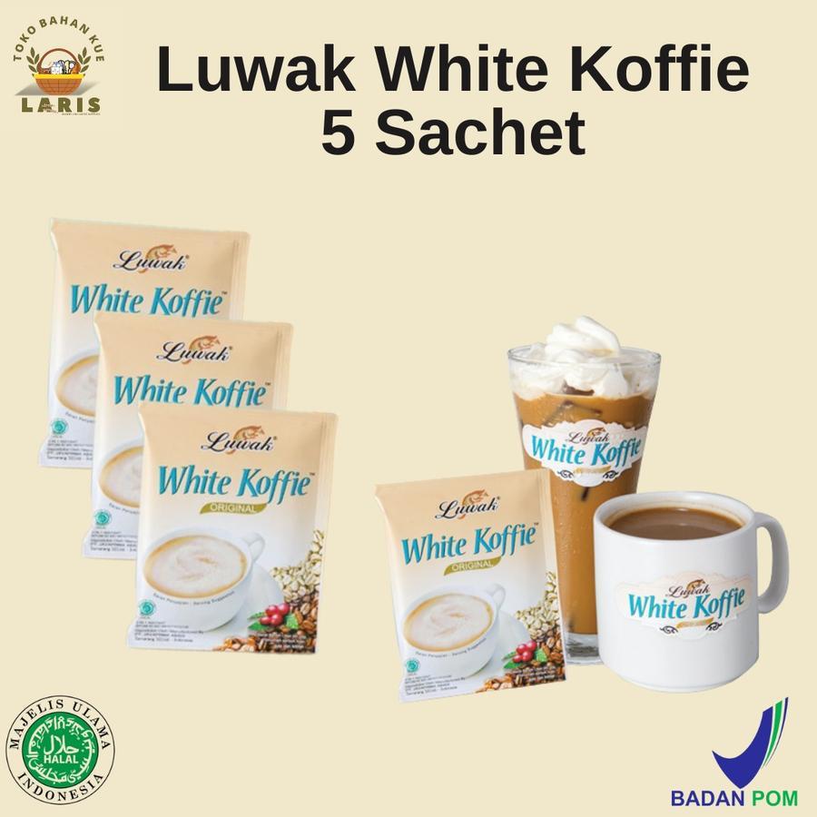 

LUWAK WHITE COFFE 5'SACHET