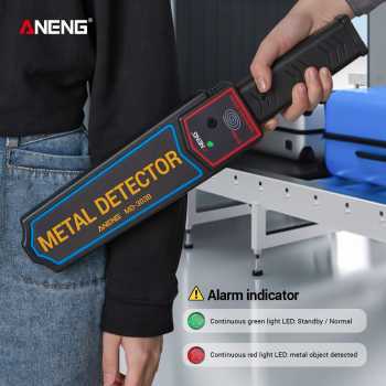 Security Metal Detector Handheld Adjustable Sensitivity