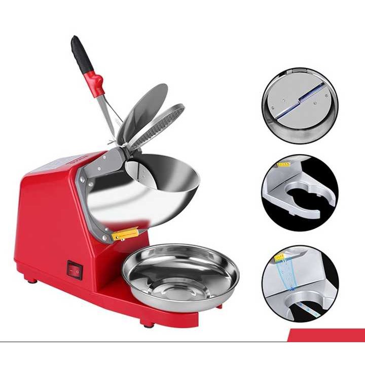 Mesin Es Serut Alat Penghancur Es Mesin Es Serut Listrik Penghancur Es Batu Ice Crusher