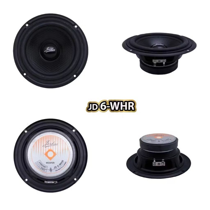 AUDAX SPEAKER AKTIF 6” JORDAN JD-6 WHR woofer